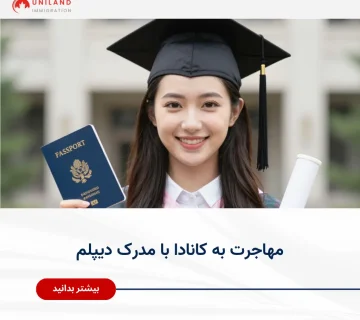 Alt="شرایط مهاجرت به کانادا با مدرک دیپلم برای متقاضیان بدون مدرک دانشگاهی"
