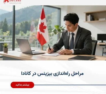 Alt="مراحل راه‌اندازی بیزینس در کانادا از ثبت شرکت تا شروع فعالیت تجاری"