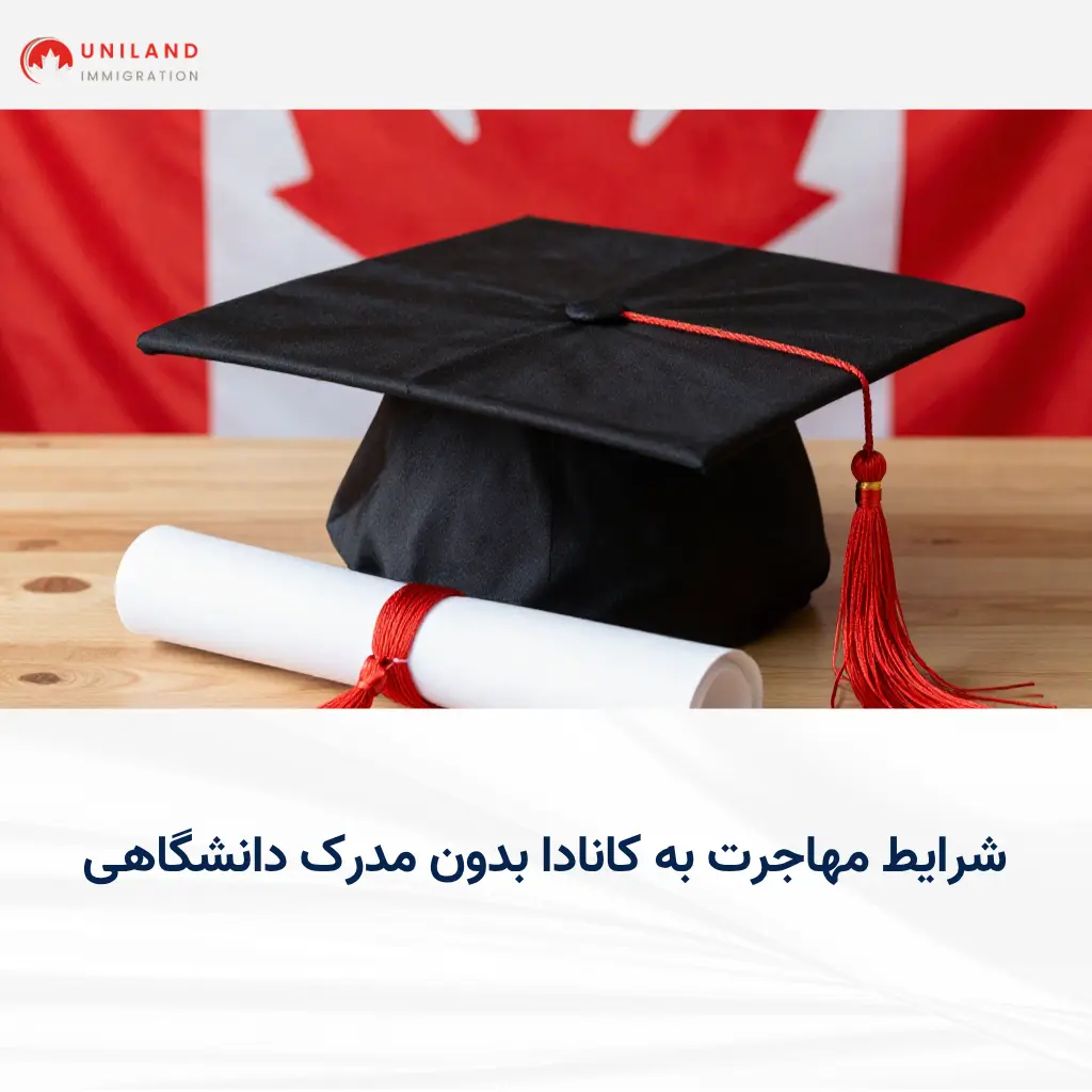 alt="راهنمای شرایط مهاجرت به کانادا بدون مدرک دانشگاهی برای متقاضیان دارای مهارت یا سابقه کار"