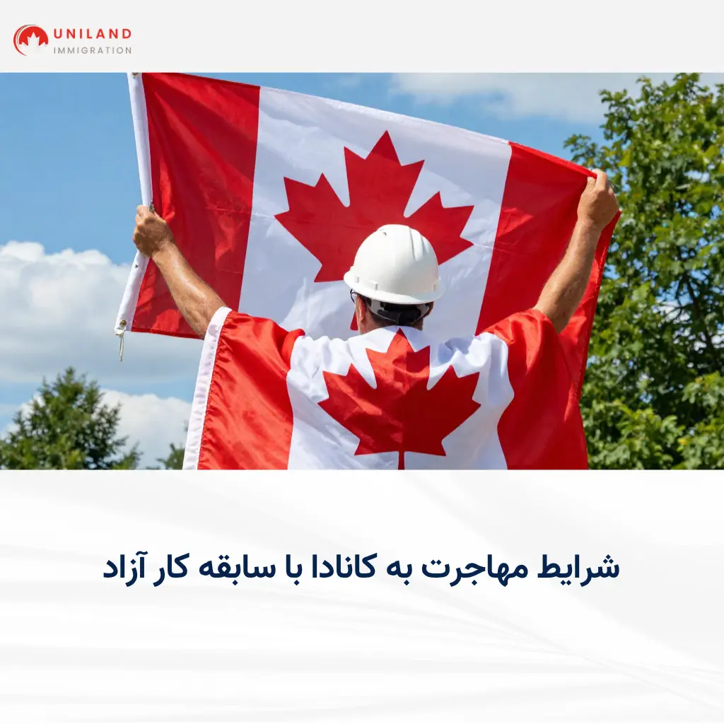 alt="راهنمای شرایط مهاجرت به کانادا با سابقه کار آزاد و نحوه اثبات تجربه کاری متقاضی"