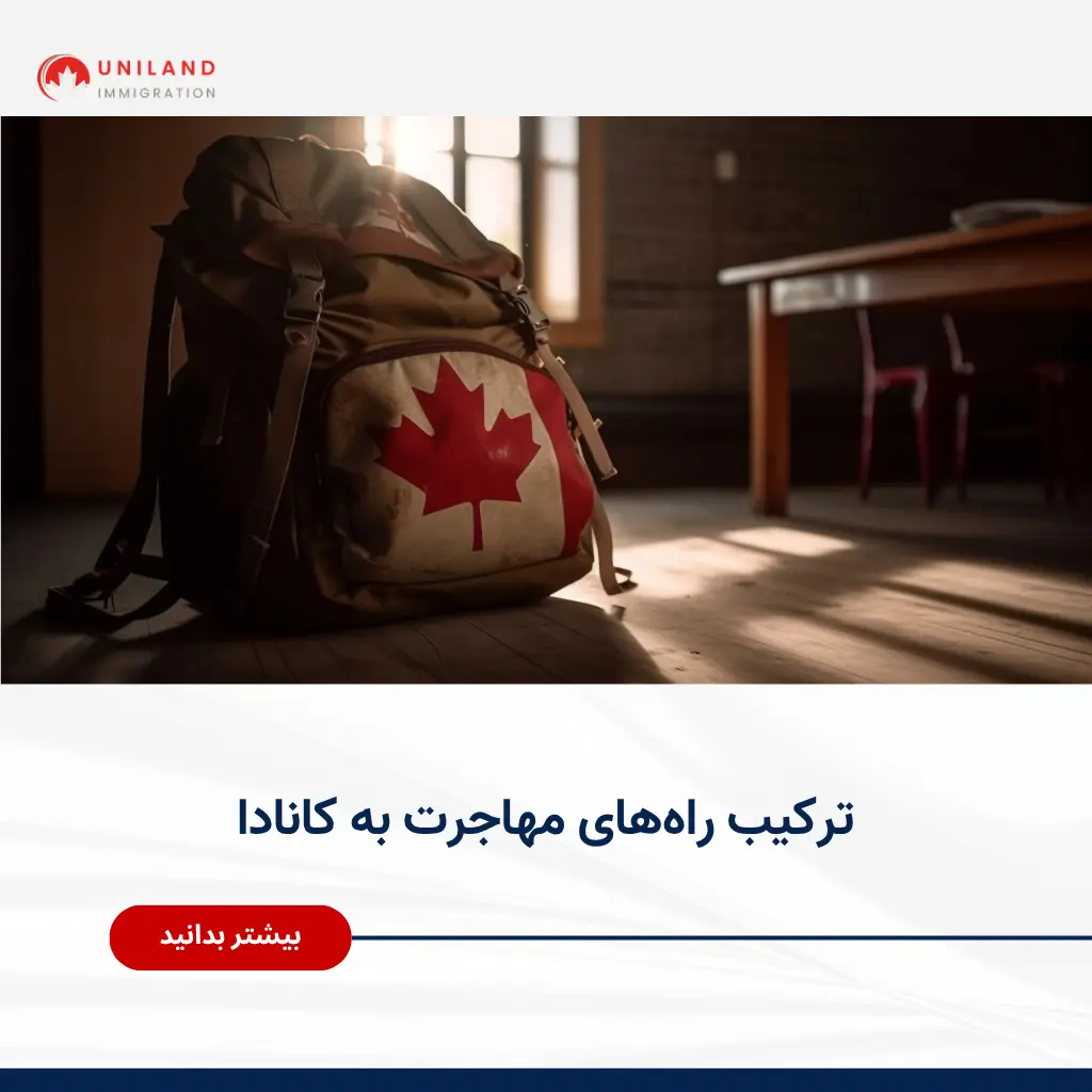 Alt="ترکیب راه‌های مهاجرت به کانادا و انتخاب مسیر مناسب مهاجرتی"